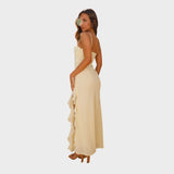 Aurelia | Robe à volants et fines bretelles