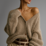 Pull à boutons – Élégance douce avec une sophistication décontractée