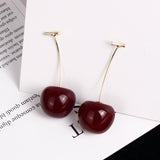 Aušra | Boucles d'oreilles cerise