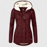 Seravia | Veste d'hiver imperméable avec capuche