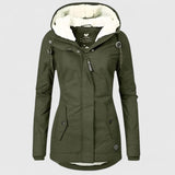 Seravia | Veste d'hiver imperméable avec capuche