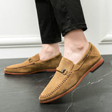 Loafers en Suède Calviano