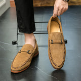 Loafers en Suède Calviano