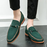 Loafers en Suède Calviano