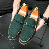 Loafers en Suède Calviano