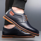Français | Chaussures Oxford en cuir