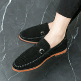 Loafers en Suède Calviano