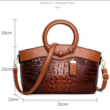 Frances | Sac en Cuir Héritage Classique à Bandoulière