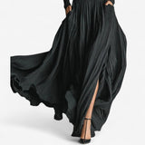 Aline | Jupe maxi taille haute