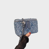 Ksenija - Sac à fleurs en denim
