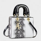 Izabela - Sac à Main avec Motif Serpent