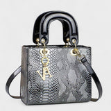 Izabela - Sac à Main avec Motif Serpent