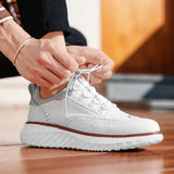 Baskets en Cuir Oksford