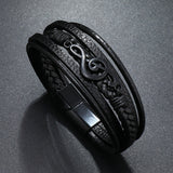 Rhythmo – Bracelet en cuir pour les amoureux de la musique