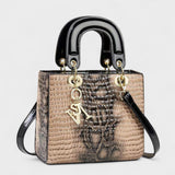 Izabela - Sac à Main avec Motif Serpent