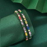 Bracelet en zircon coloré Madingá