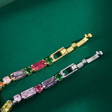 Bracelet en zircon coloré Madingá