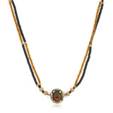 Collier vintage à chaîne, collier fait main simple