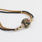 Collier vintage à chaîne, collier fait main simple