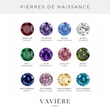 CELINE | Boucles d'oreilles en cristal solitaire