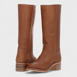 Agneza – bottes d'équitation classiques à talons hauts, offrant un confort et un style optimaux