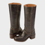 Agneza – bottes d'équitation classiques à talons hauts, offrant un confort et un style optimaux