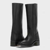 Agneza – bottes d'équitation classiques à talons hauts, offrant un confort et un style optimaux