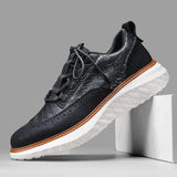 Baskets en Cuir Oksford
