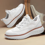 Baskets en Cuir Oksford