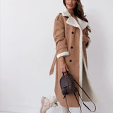 Monroe | Manteau Teddy Prablený