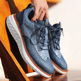 Baskets en Cuir Oksford