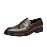 Zorren | Mocassin en détail crocodile certifié
