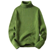 Erik | Pull pour homme avec motif plissé et col haut