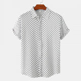 T-shirt à pois urbain
