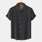 T-shirt à pois urbain