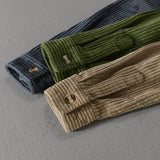 Viktor | chemise à manches longues en velours de laine