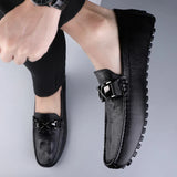Benson mocassins en cuir