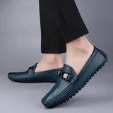 Benson mocassins en cuir