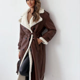 Monroe | Manteau Teddy Prablený