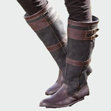 Aria – bottes en cuir rétro pour un style quotidien
