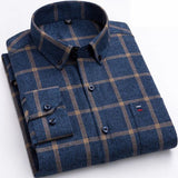 Patrick™ | Chemise à manches longues avec motif chaud pour hommes