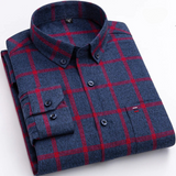 Patrick™ | Chemise à manches longues avec motif chaud pour hommes