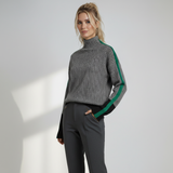 Crisanta | Pull avec des rayures contrastées