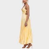 Camila | Jupe maxi jaune