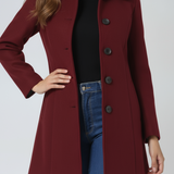 Leonila | Manteau d'hiver pour femmes à un bouton
