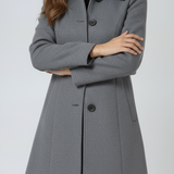 Leonila | Manteau d'hiver pour femmes à un bouton