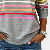 Trina-mae | – Pull rayé confortable