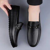 Loafers en cuir Pienza