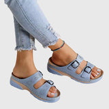 DIORA | SANDALES EN CUIR ORTHOPÉDIQUES