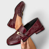 Isabel | Mocassins bordeaux